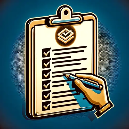 A questionnaire, like the one our partners receive